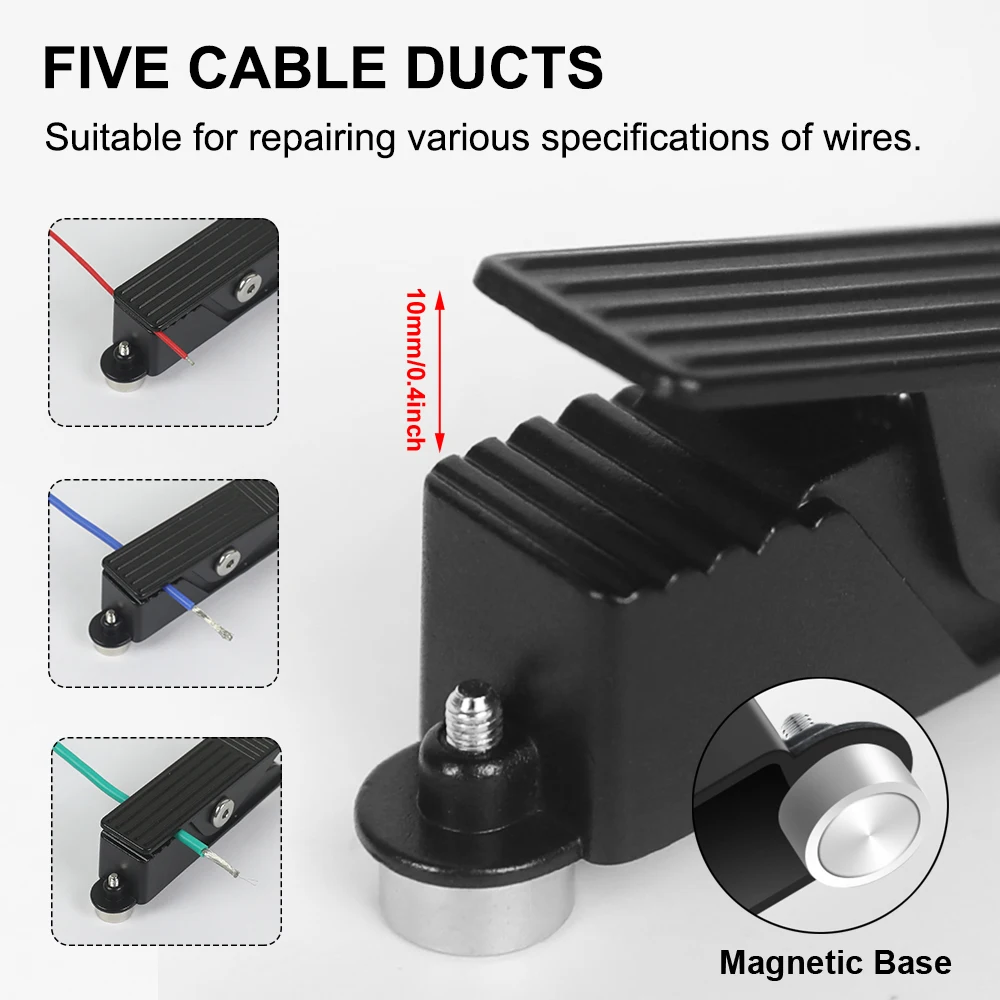Toolour Magnetic Helping Hands Soldering Tool Circuit Board Holder Welding Third Hand Tools with Tool Box for Electronic Repair