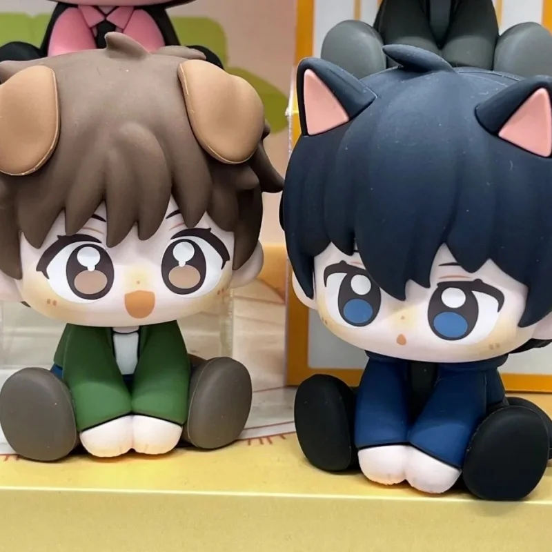 Genuine Minidoll Time Raiders Bronze Cute Series Blind Box Sitting Doll Sitting Soft Glue Ornaments Anime Dolls Holiday Toy Gift