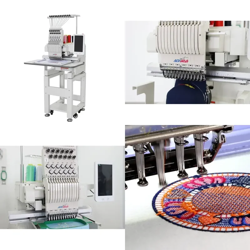 Hot Sale Single Head Computerized Embroidery Machine Price Made in China Factory Direct