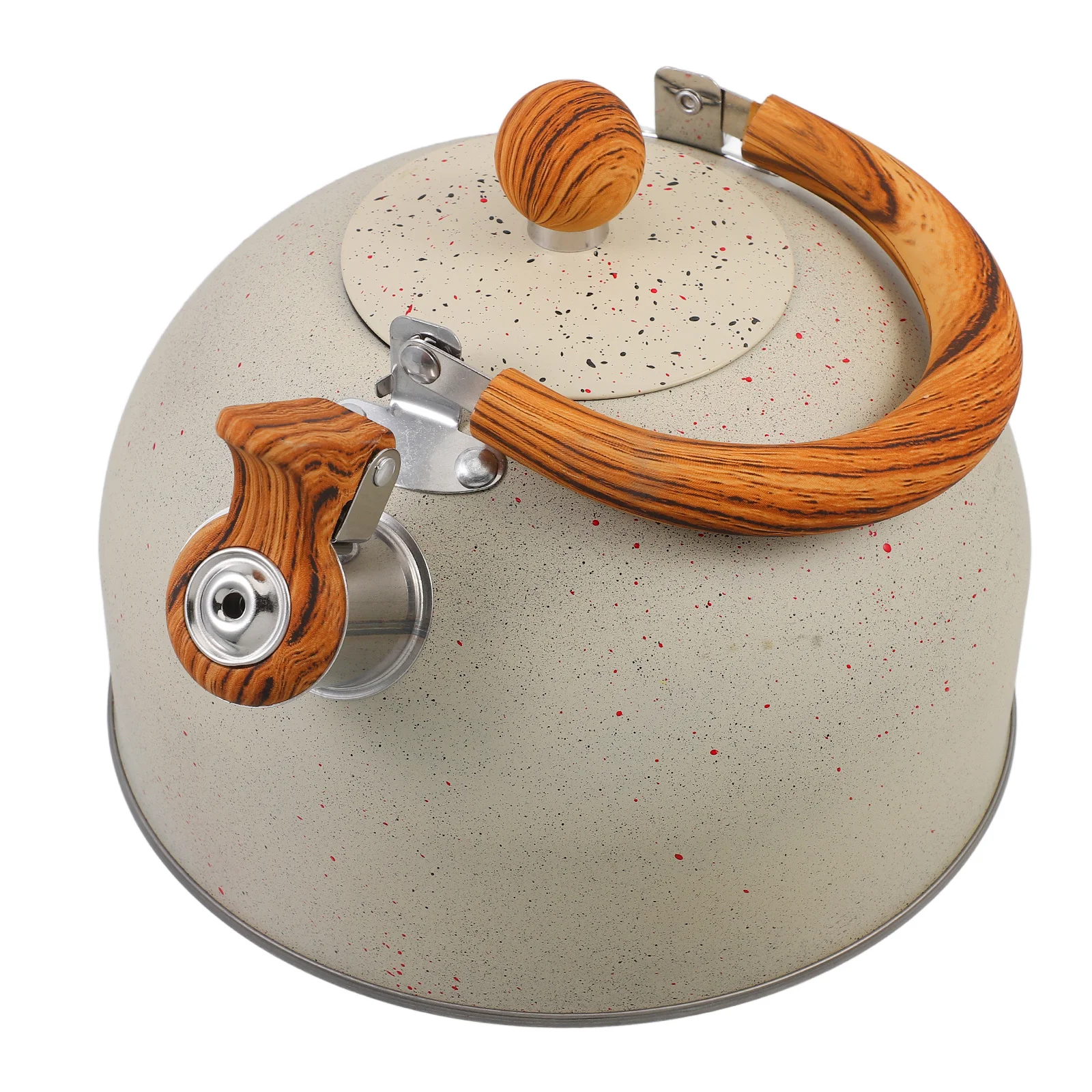 

Stainless Steel Kettle Comfortable Handle Household Kitchen Water Boiler Stainless Steel Whistling Kettle