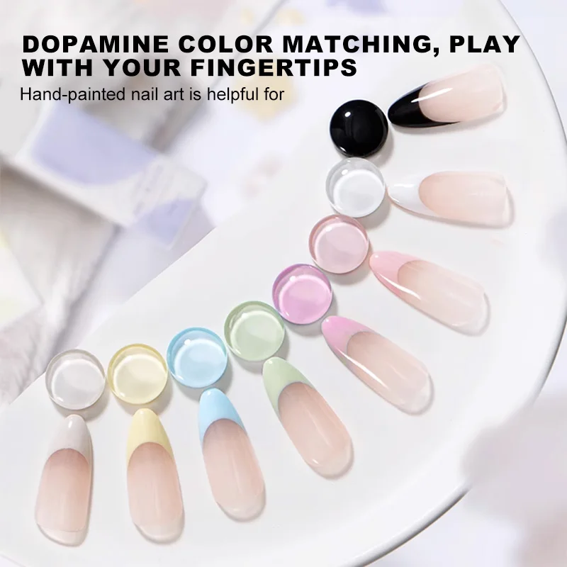 12 مللي الملونة الدافئة اليشم هلام الجليد هلام مسمار مجموعة طلاء الأظافر طويلة الأمد شعبية اللون هلام الورنيش كيت نقع قبالة UV/LED جل بوليس #1