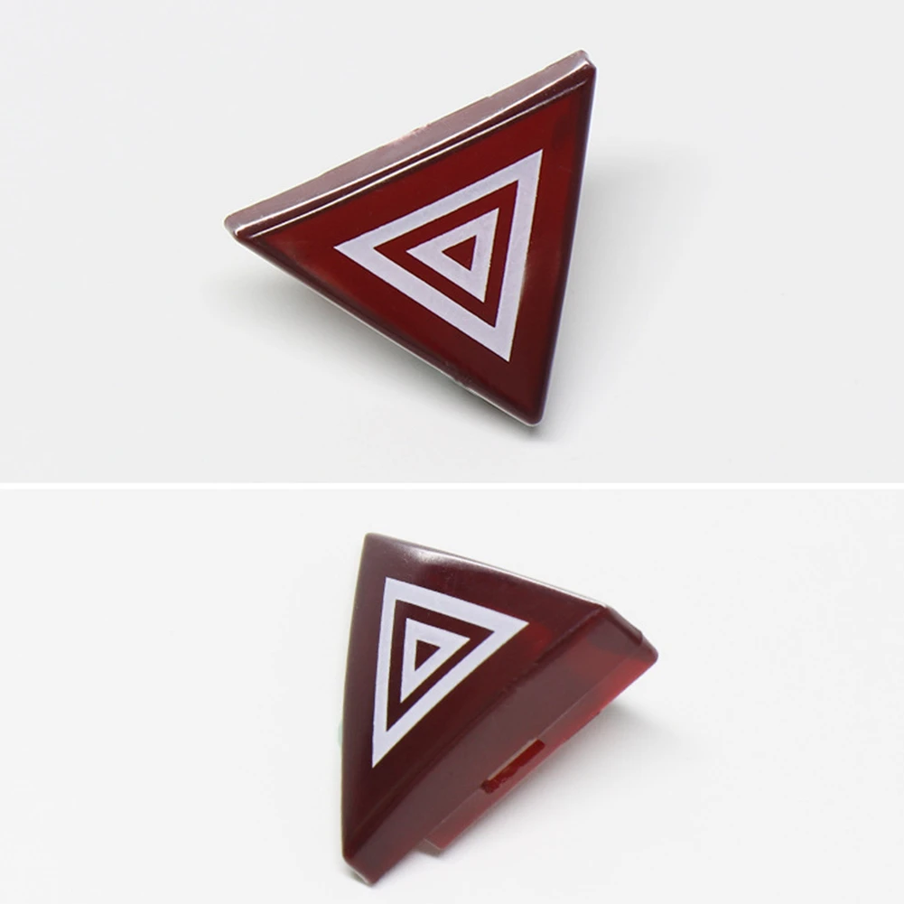 

A01G_For W221 Red Hazard Light Switch Button Cover Auto Emergency Flasher