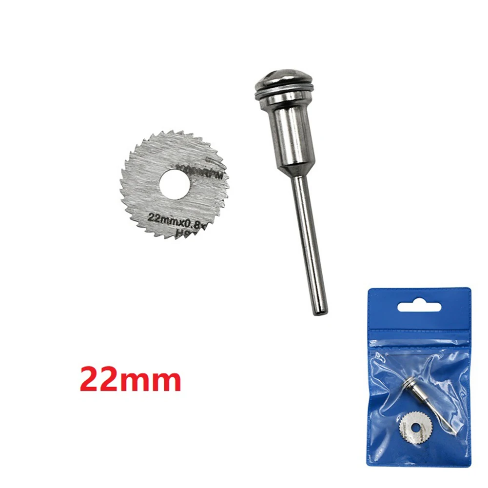 

Silver Blades Saw Blade Circular HSS Metal Cutter Rotary Tool For Wood Cutting Disc Hole Diameter 6.35mm High Hardness