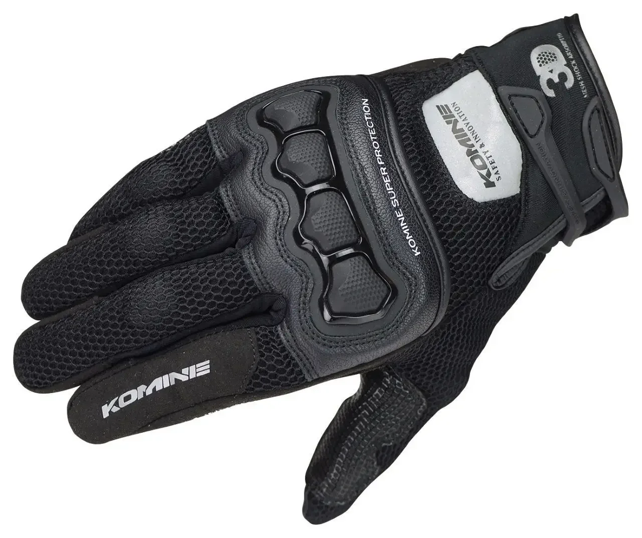 2025 Komine Gloves GK 215 Summer 3D Mesh Protective Motorcycle Gloves Motocross Motorbike Glove