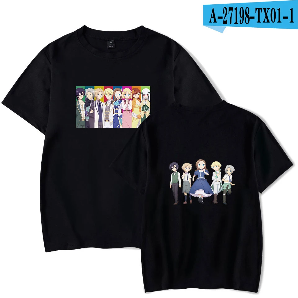 

Otome Game no Hametsu Flag Printing T-shirt Summer Fashion Round Neck Short Sleeve Popular Japanese Anime Streetwear Plus Size