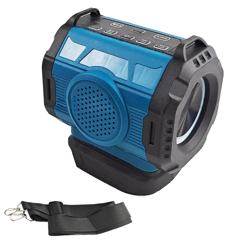 

Bluetooth-compatible Speaker 18V Battery Stereo Sound Portable Wireless Speaker