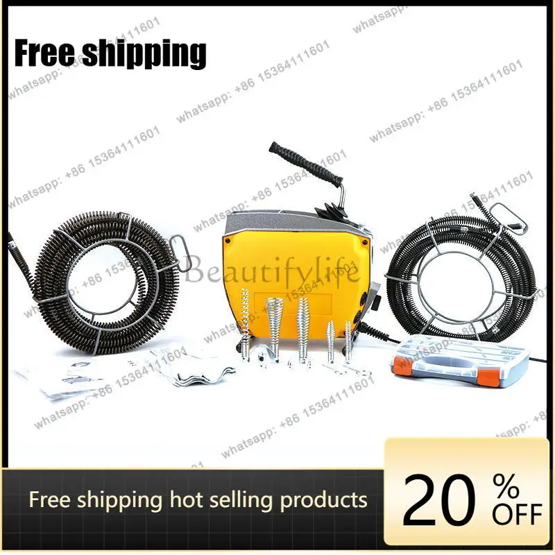 Factory Direct Sales 750W High Power Electric Dredging Machine Professional Sewer Pipeline Efficient