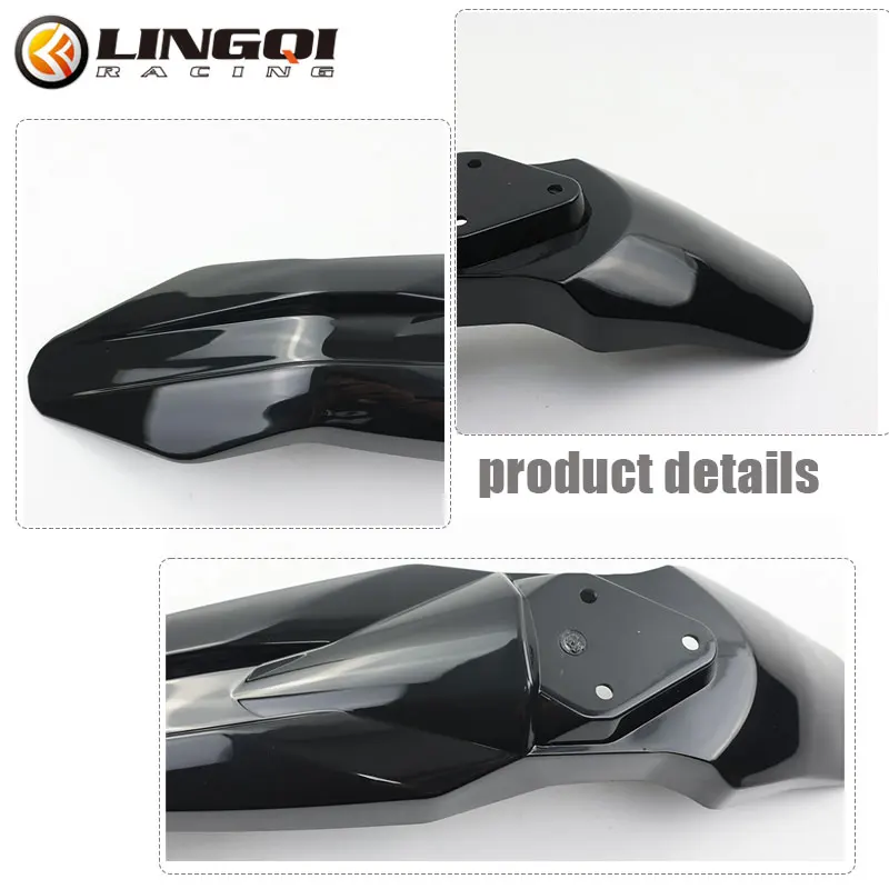 LINGQI Pit Dirt Bike SURRON Light Bee X S Talaria Sting Front Fender Plastic Fairing Mudguard Body Cover Mud Guard for SUR RON