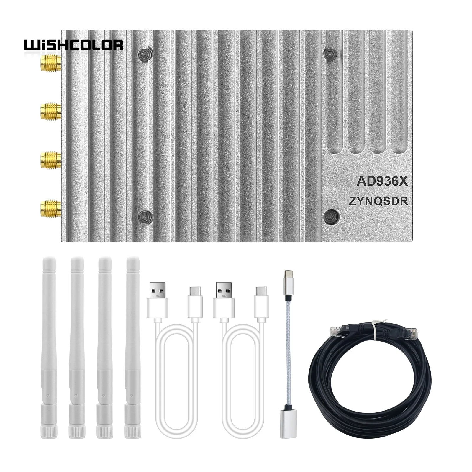 HamGeek ADI Pluto+ 70Mhz-6Ghz SDR Software Defined Radio AD936x for Libiio iioscope SDRsharp Matlab