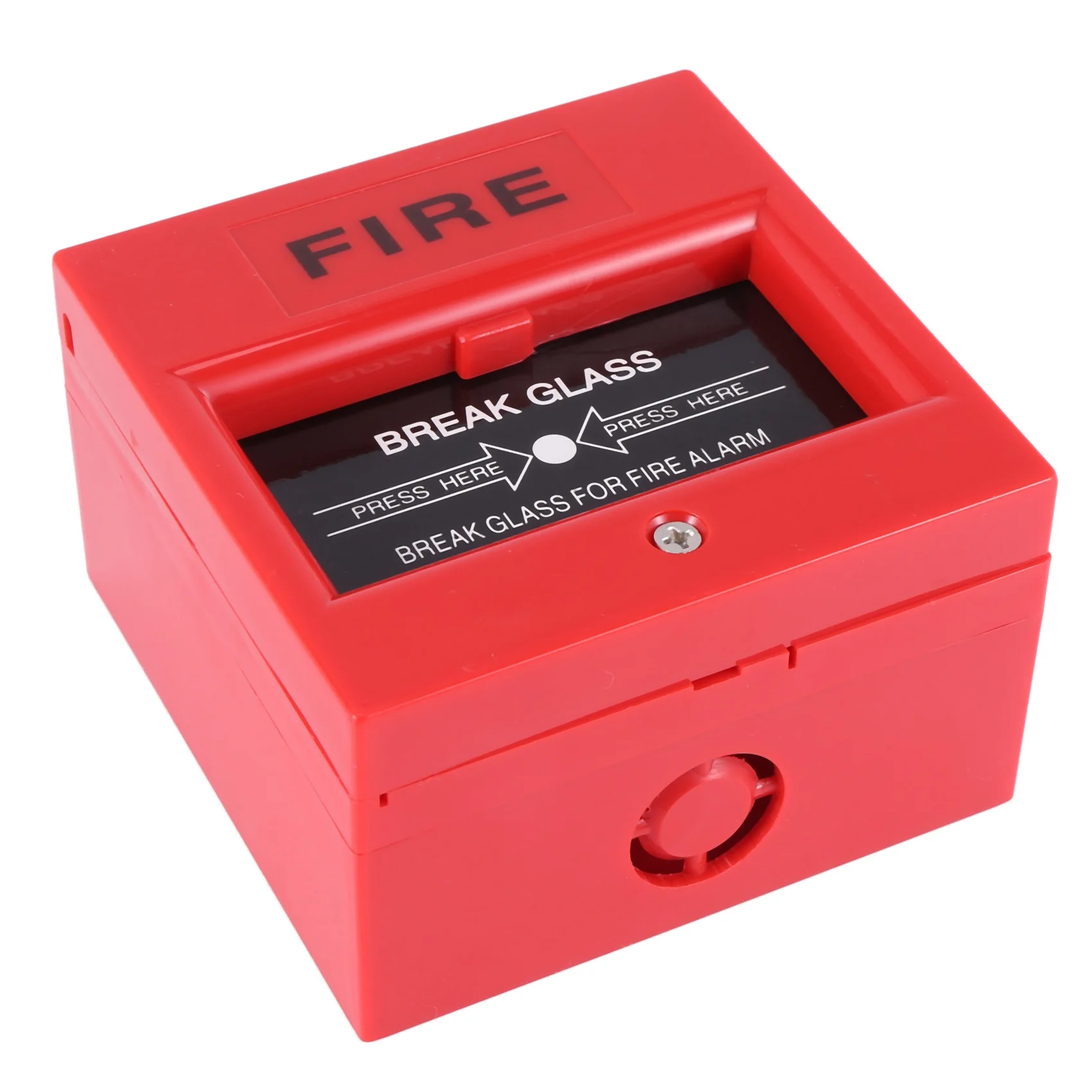 Estación de extracción de alarma de incendios, punto de llamada Manual reiniciable, CA 250V/12V, cc 12V