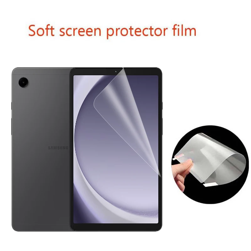 Matte Anti-glare /Clear HD Screen Protector Plastic Soft Film For Samsung Tab A9 2023 8.7inch X110 X115 ，3pcs