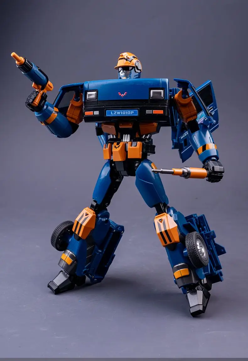 Lijiang Transformation Action Figure Robot Wuling Lzw1010p Toy Collection Geschenk Pickup Truck Deformation Robot
