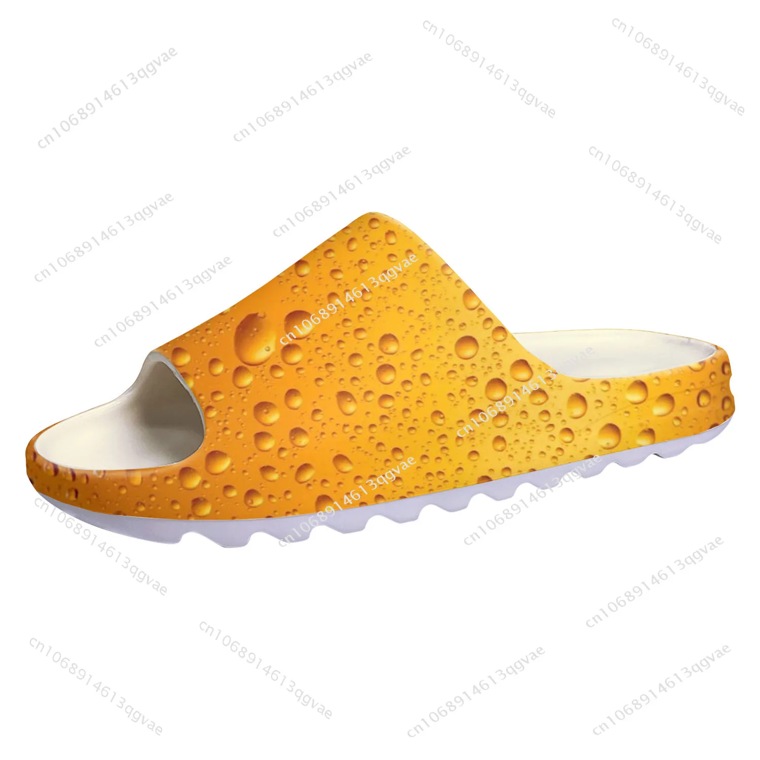 

Beer Unisex 3D Print Soft Sole Sllipers Home Clogs Customized Water Shoes Mens Womens Teenager Stepping on Shit Bathroom Sandals