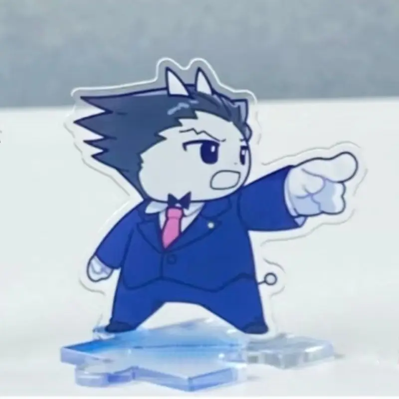 

Акриловая фигурка-подставка для косплея по аниме Ace Attorney: Майя Фей, Феникс Райт, настольный декор, мультяшное украшение, аксессуары