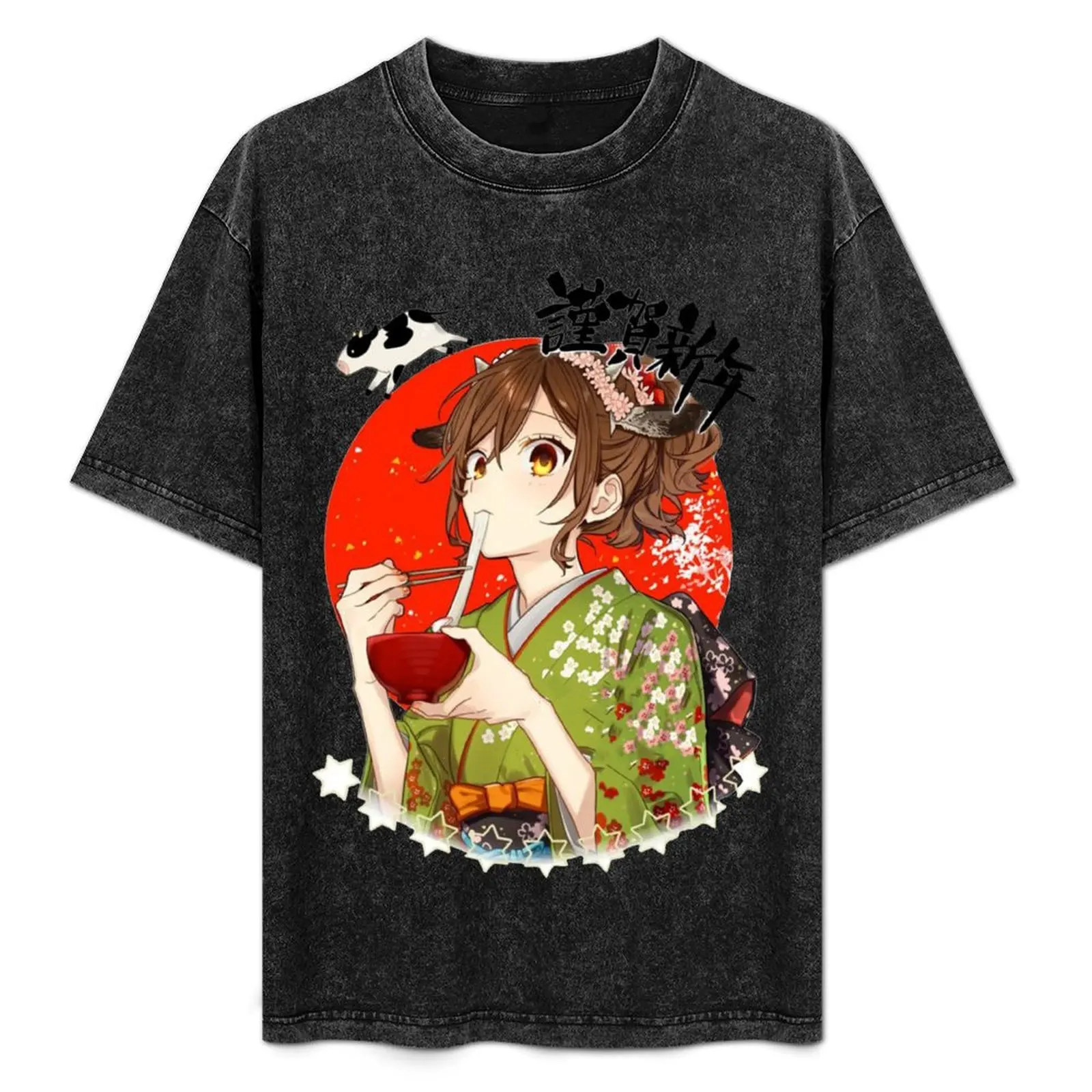 

Hori Kyouko - Horimiya T-Shirt Simple Line Art Print Tee