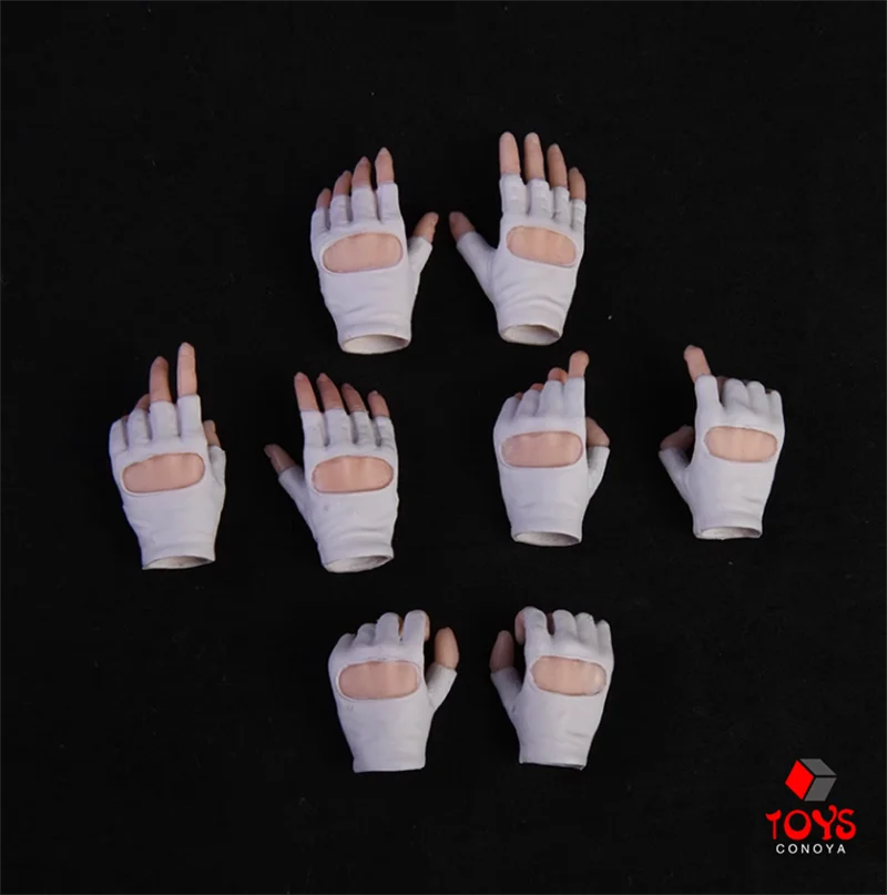 VStoys 1/6 Scale PHICEN/TBleague Glove Hand Model Pale/Suntan Color Hand Model Toys for 12-inch Action Figure Dolls