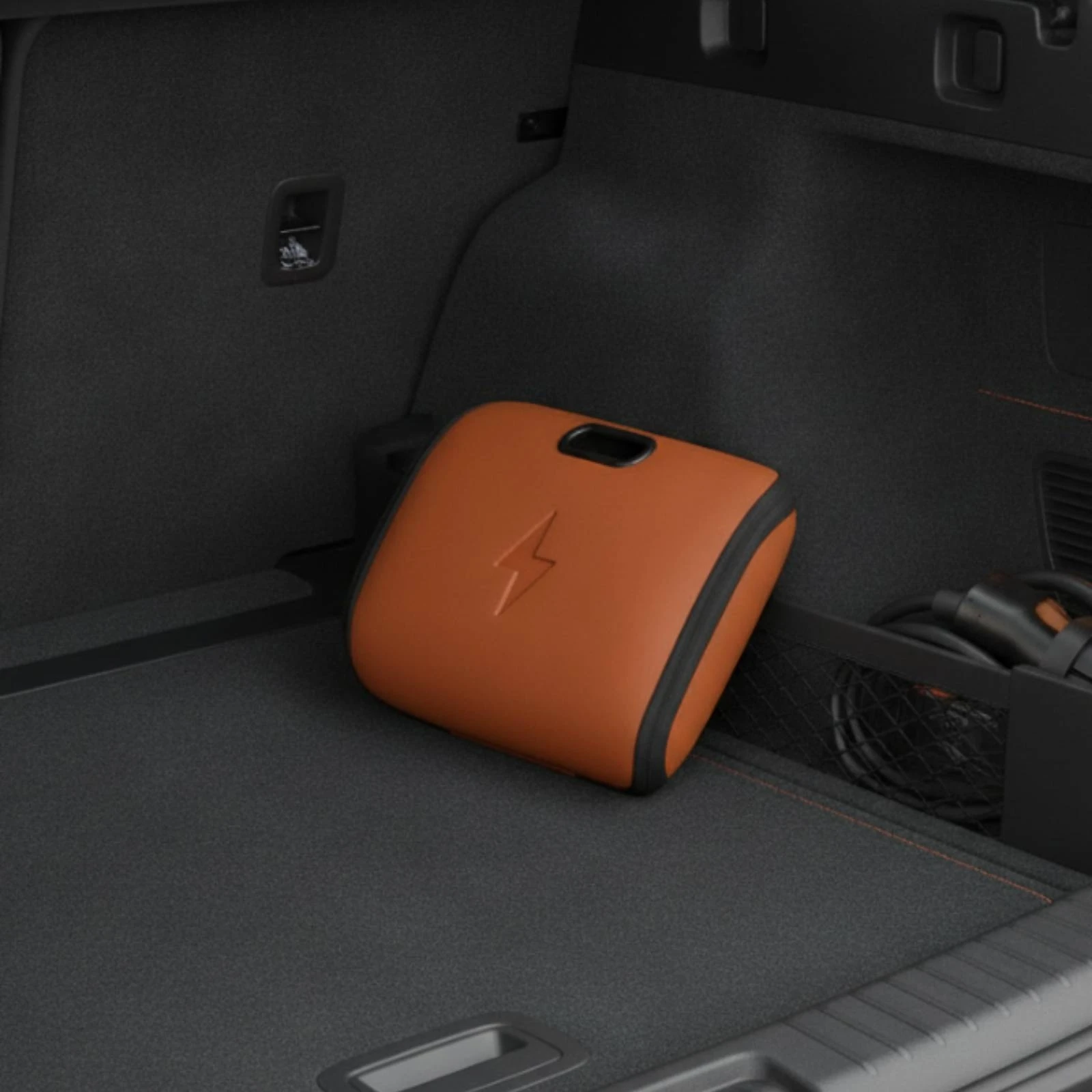 Bolsa de Almacenamiento para Cable de Carga de Vehículos Eléctricos, Estuche para Cargador de Vehículos Eléctricos de Larga Duración con Asa, Bolsa de Almacenamiento para Cable de Carga Reforzada y Resistente