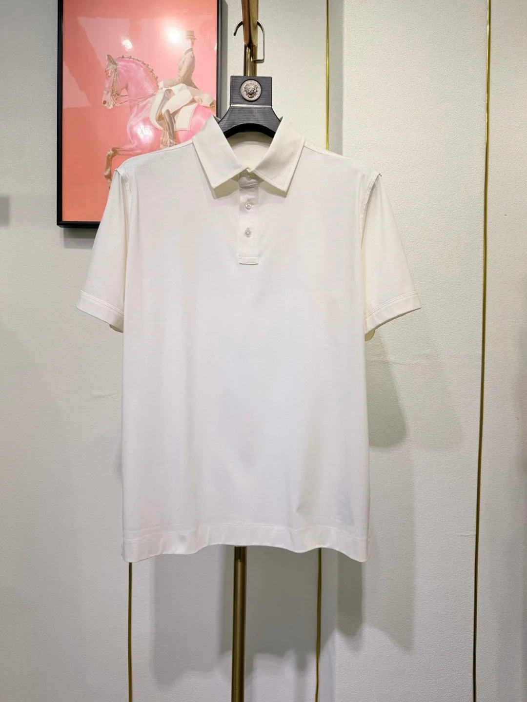 

Мужская рубашка в итальянском стиле, повседневная, с коротким рукавом, деловая, с отложным воротником, высокого качества, весна-лето, универсальная, простая, классическая