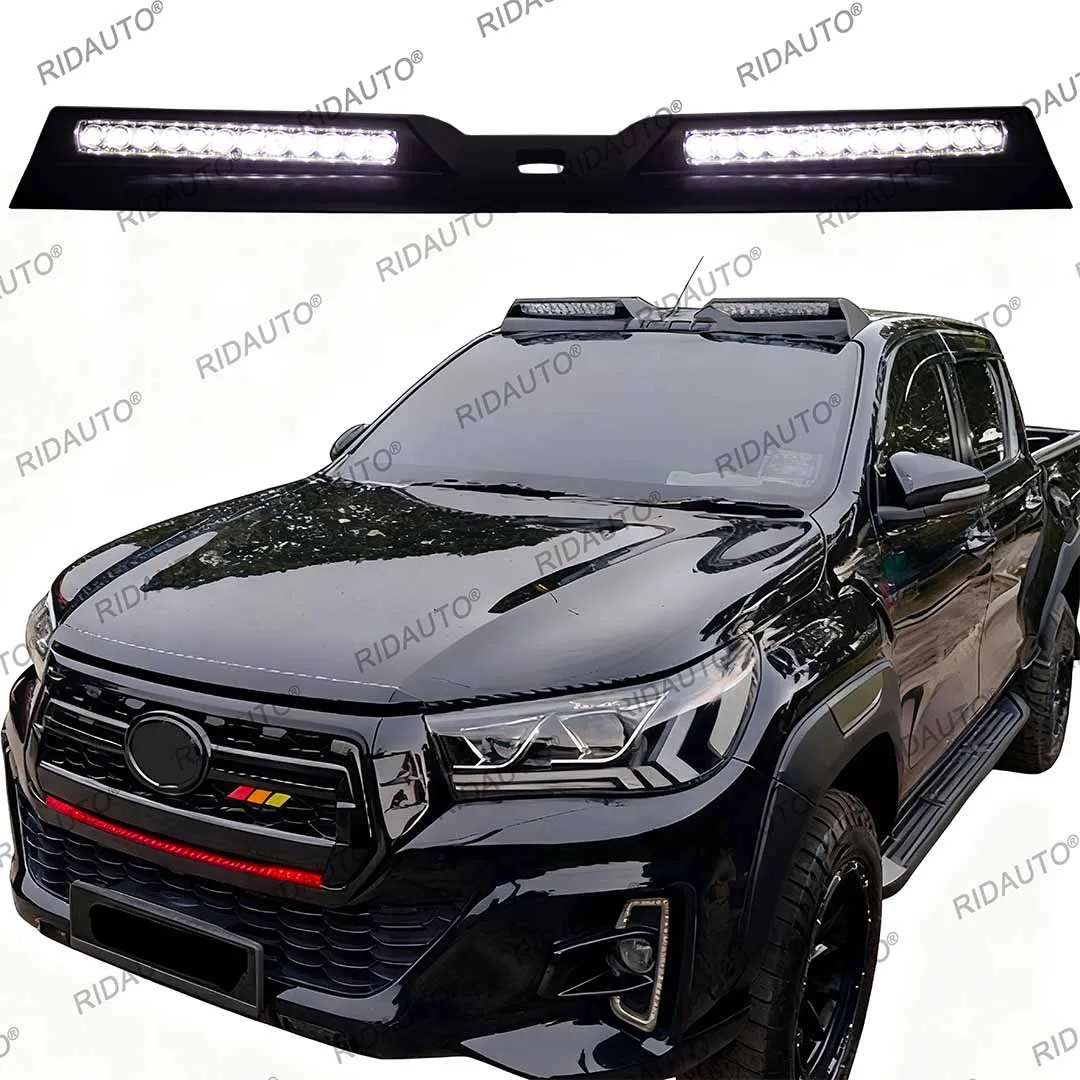 For Hilux 2012-2025+ Roof Spotlight Lamp Off-Road 4x4 Car Roof Led Bar Pickup Roof Lights Exterior Modification Car Accessories