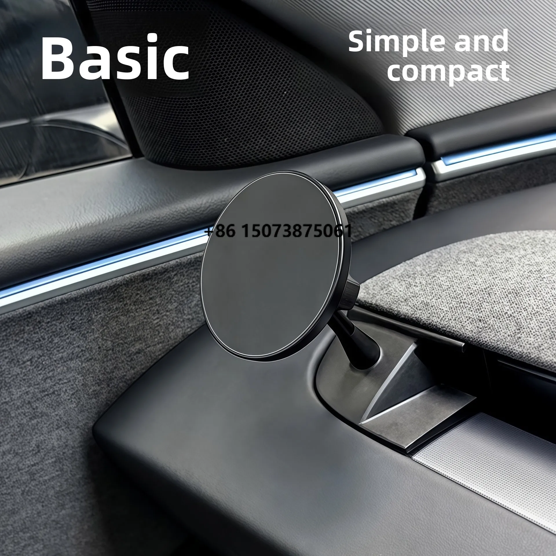 Cross-border Renewal Model Y Standard Dashboard Dedicated Magnetic 360-degree Rotation Phone Holder ModelYL3 Accessories