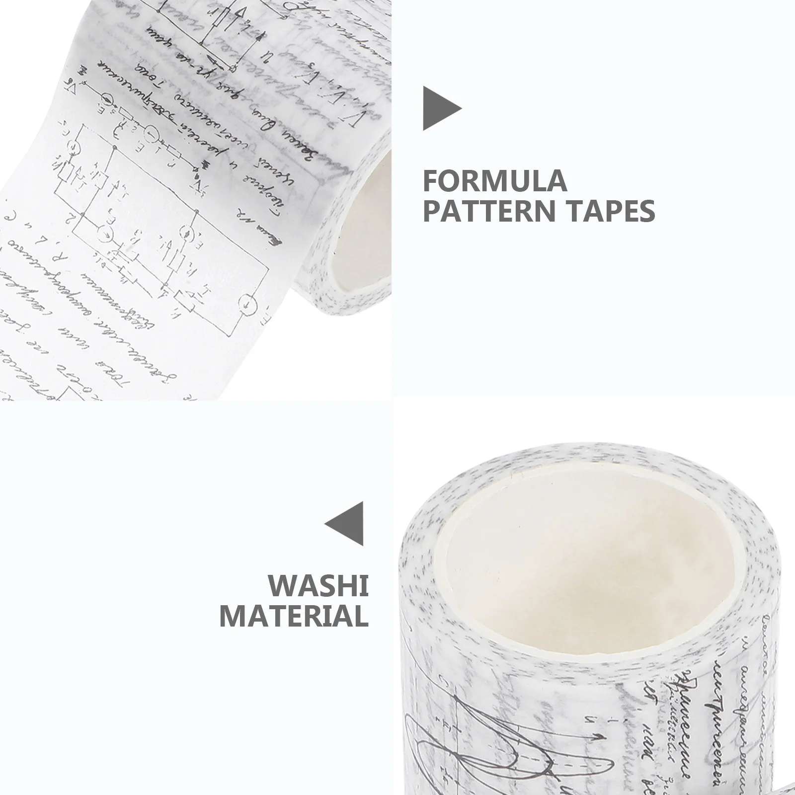 2 لفات اشي مجموعة الشريط القوطية مستوحاة رقيقة أشرطة الورق لمخطط المجلات الحرف DIY بها بنفسك أنشطة سكرابوكينغ #5