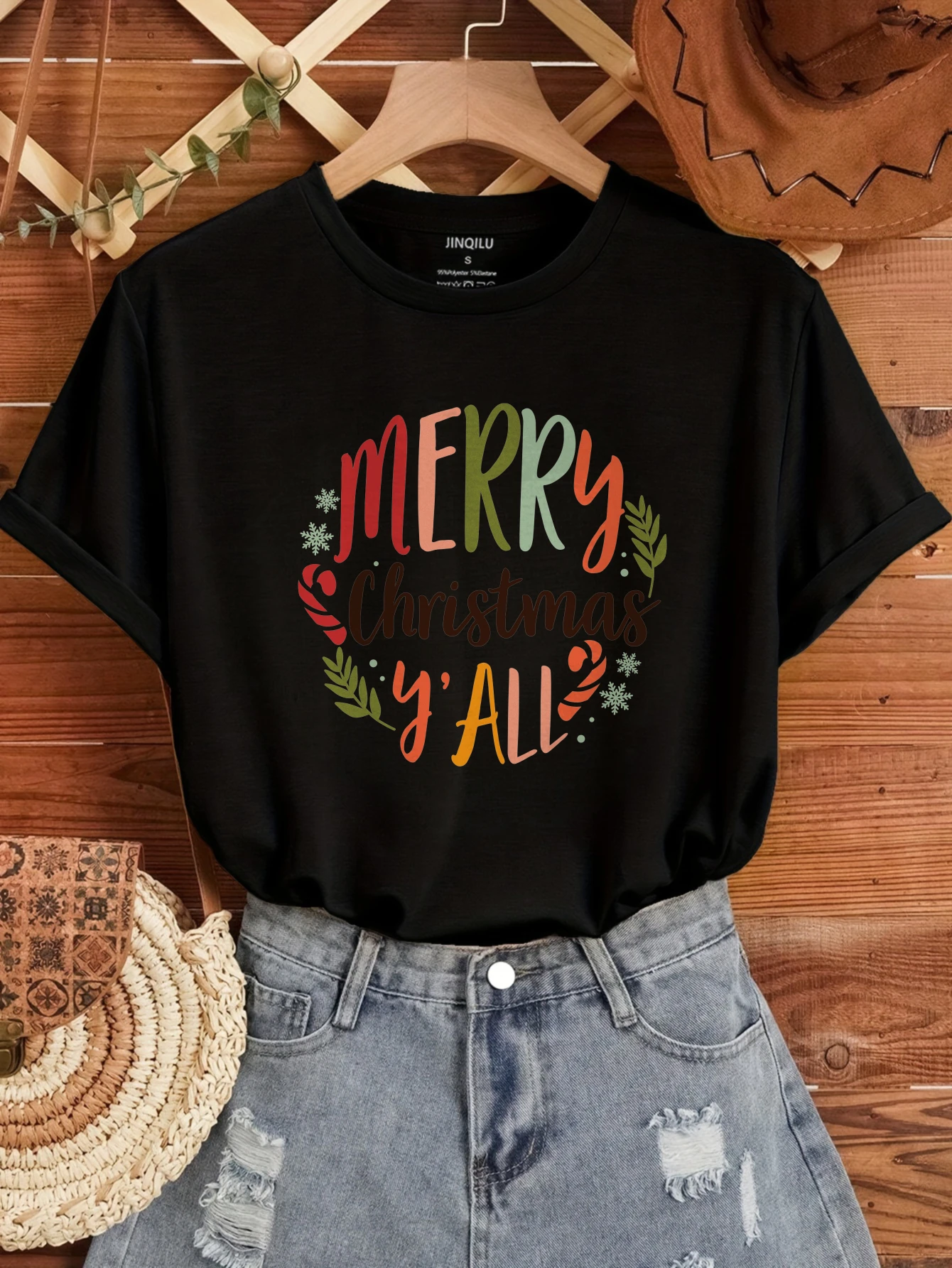 

2025 English patterned letter prints top Casual Summer Junior Ladie Tshirt Comfortable Breathable Fashion Tee for Women Under 24