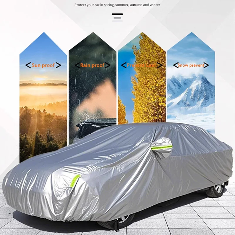 

For AUDI A4L Car Cover Waterproof Dustproof Car Cover UV Protective Car Cover Exterior Snow Protection Covers Car Accessories