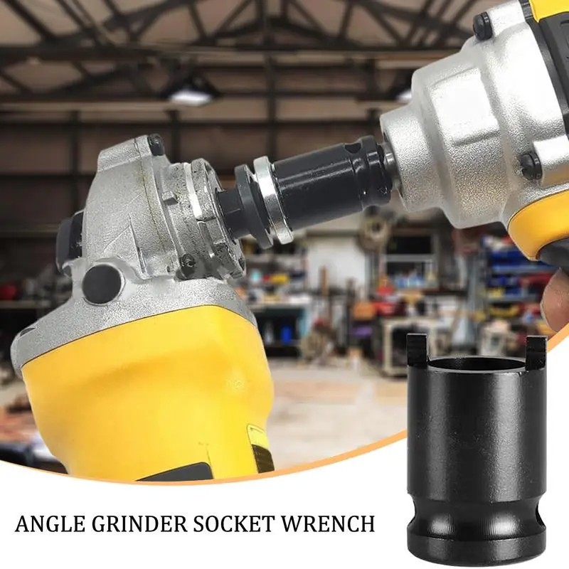 Angle Grinder Socket Wrench Non-slip Spanner Wrench Tool Lock Nut Wrench Square Tooth Small Socket Wrench Spanner Hand Tools For