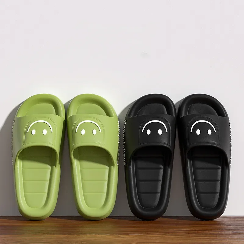 Men Couples At Home Bathroom Non Slip Indoor and Outdoor Wear Thick Soles of Shoes for Household Use Wear Resistant Slippers