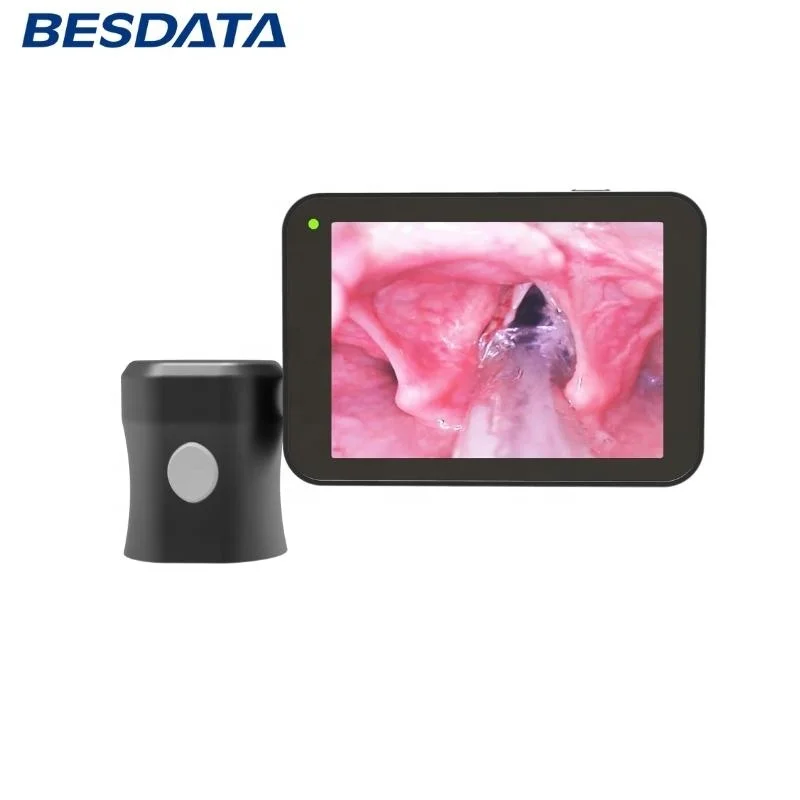 BESDATA High Solution Video Laryngoscope Portable 3-inch LCD Screen with Video and Photo Function for Anesthesia