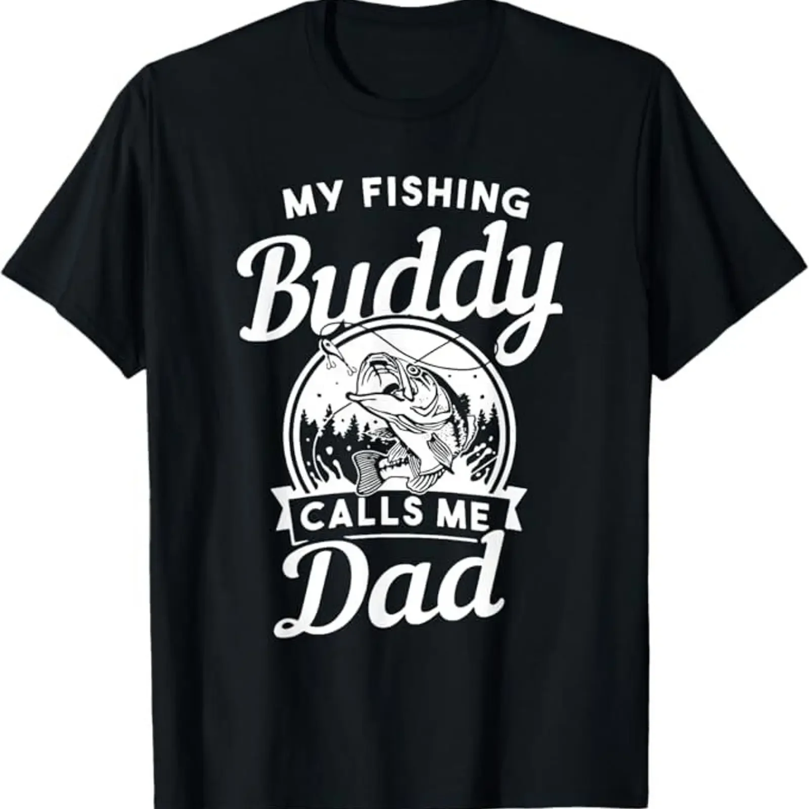 Vatertag Meine Angelfreunde nennen mich Papa Männer Frau Tochter T Shirt vintage Washed Casual streetwear Unisex Comfortable