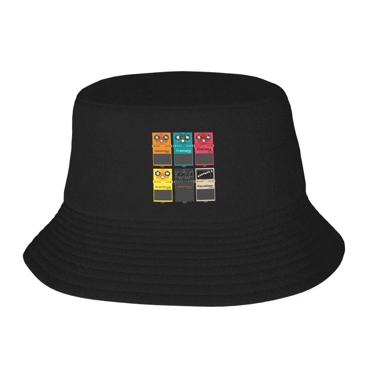 Guitar Effects Pedal (Pedal Board) Bucket Hat Horse Hat New In The Hat Women's Golf Clothing Men's