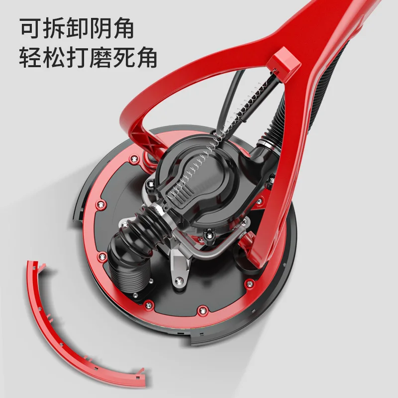 Ultra Light Wall Sander - Brushless Dust-Free Polishing Machine, Self-Cleaning Drywall Sander with Multiple Functions