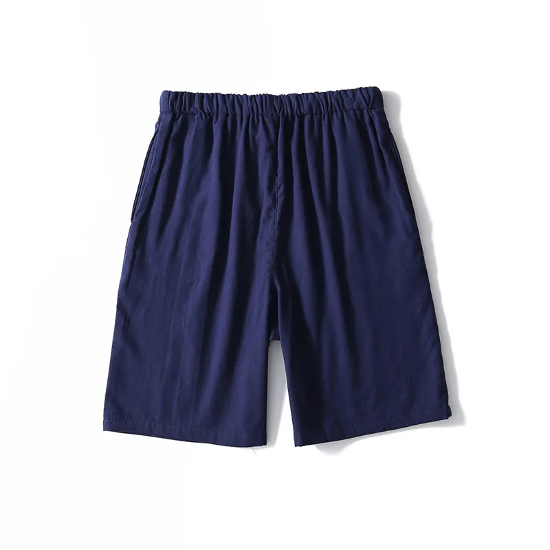 Short de plage décontracté à carreaux pour hommes, bas de sommeil pour hommes, demi-pantalon, pantalon mi-mollet, 2024 coton, été, haute qualité, 100%