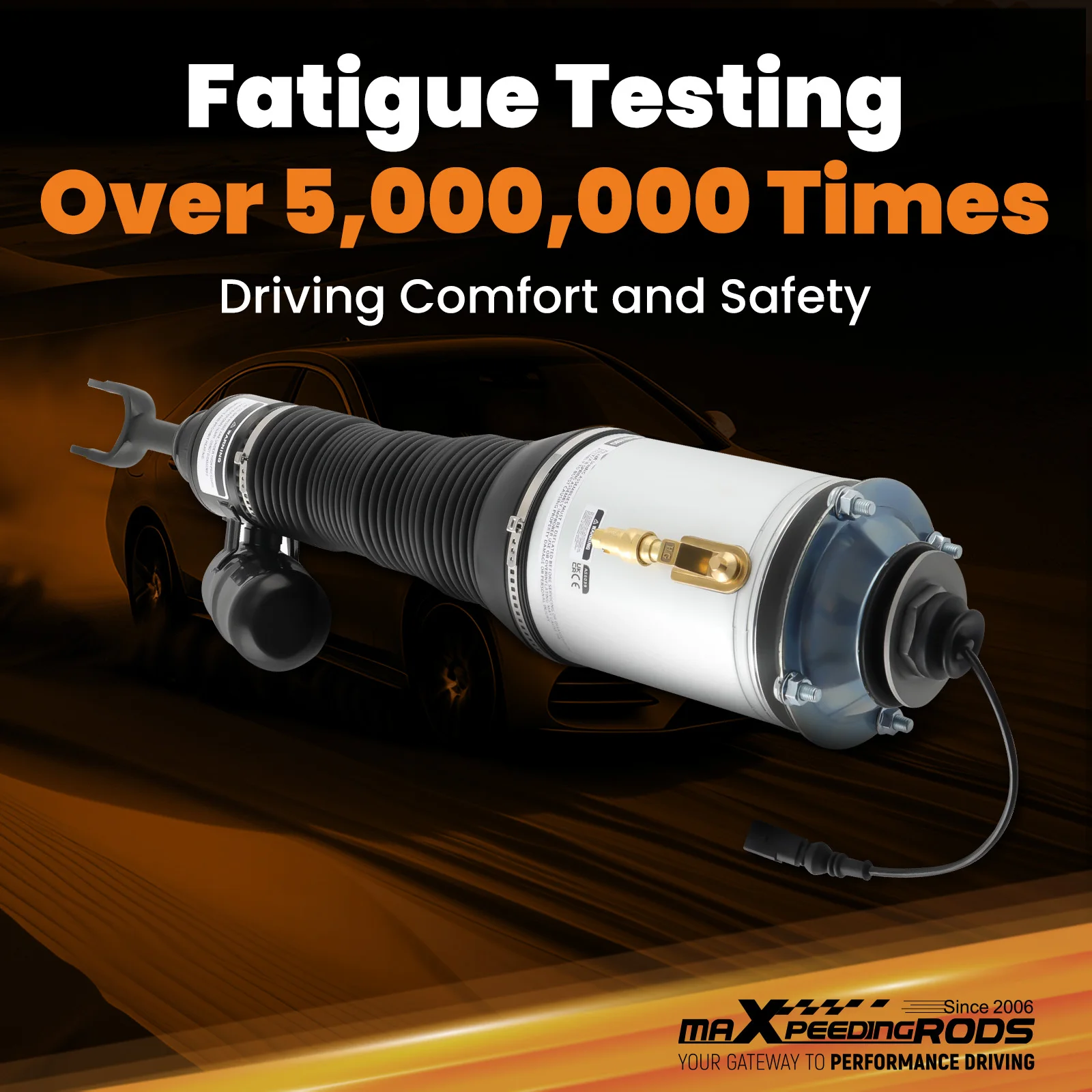 

Front Left Air Suspension Bag Shock for VW Phaeton V8 Bentley GT 04-06 3W0616039