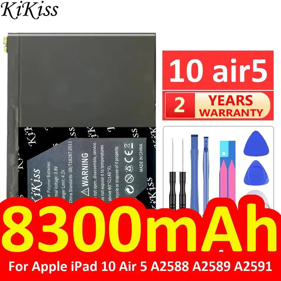 

8300mAh Tablet Battery Fast Charging For Apple iPad 10 Air 5 A2588 A2589 A2591 air5