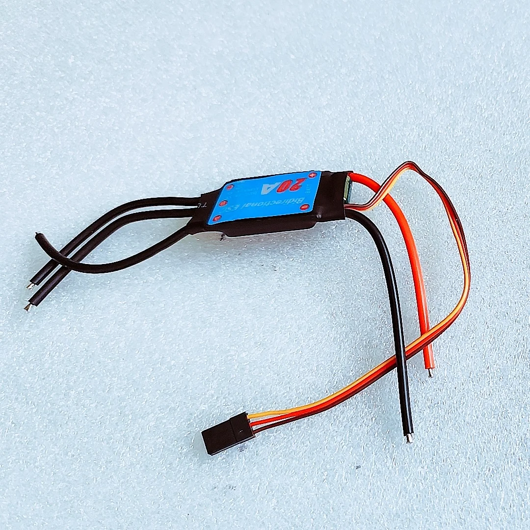 20A Bidirectional Brushless ESC for Remote Control Ship Pneumatic Underwater Propeller Electronic Speed Controller