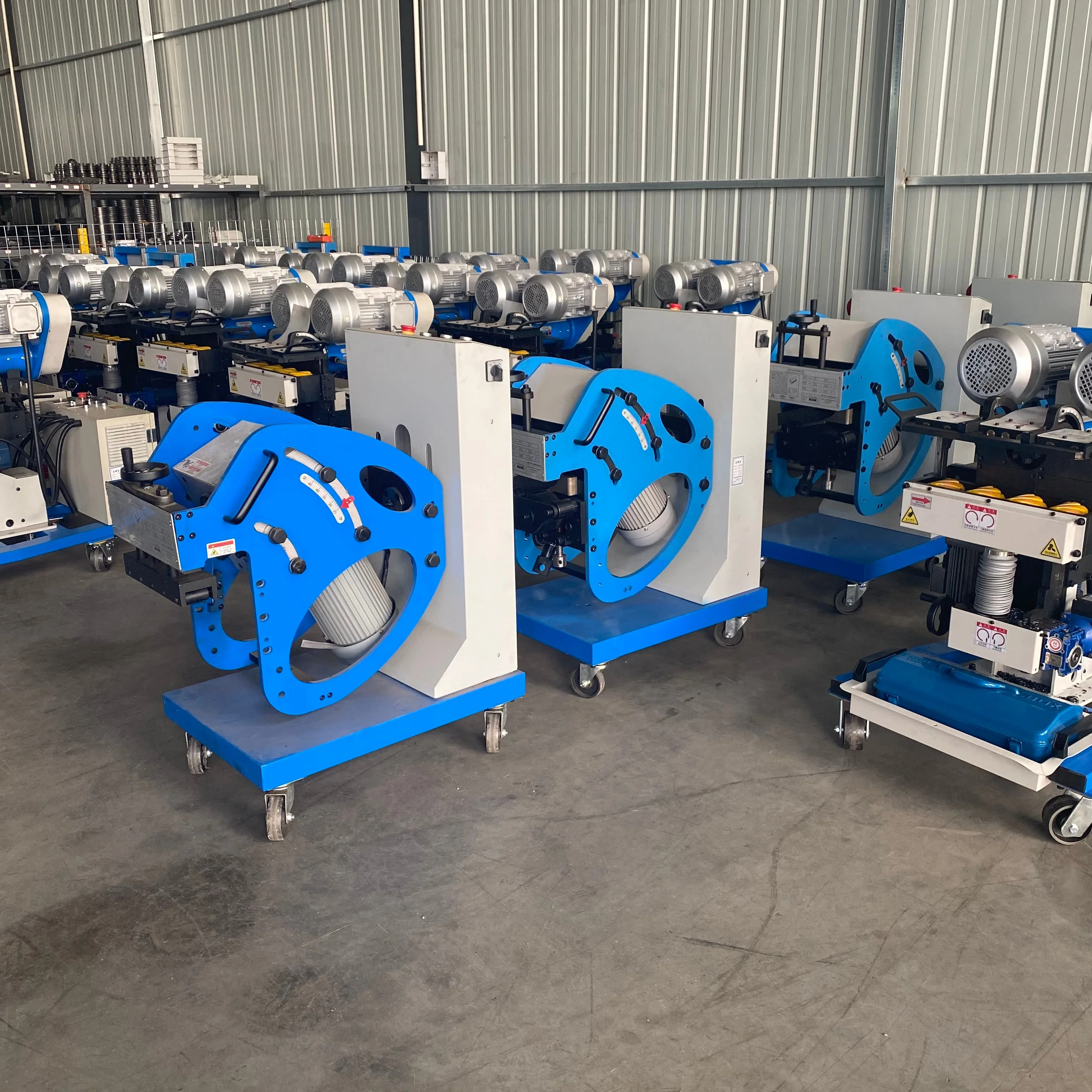 Automatic Flip Type Rolling Shear Pipe Beveling Machine with Bearing for Steel Plate Milling Chamfering and Cutting