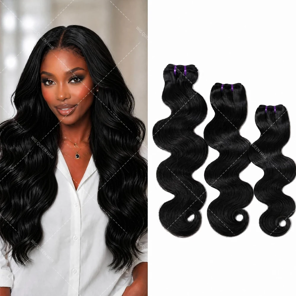 16a-body-wave-human-hair-bundles-natural-color-flat-weft-hair-for-ponytails-high-ponytail-sew-in-thick-full-ends-style-women