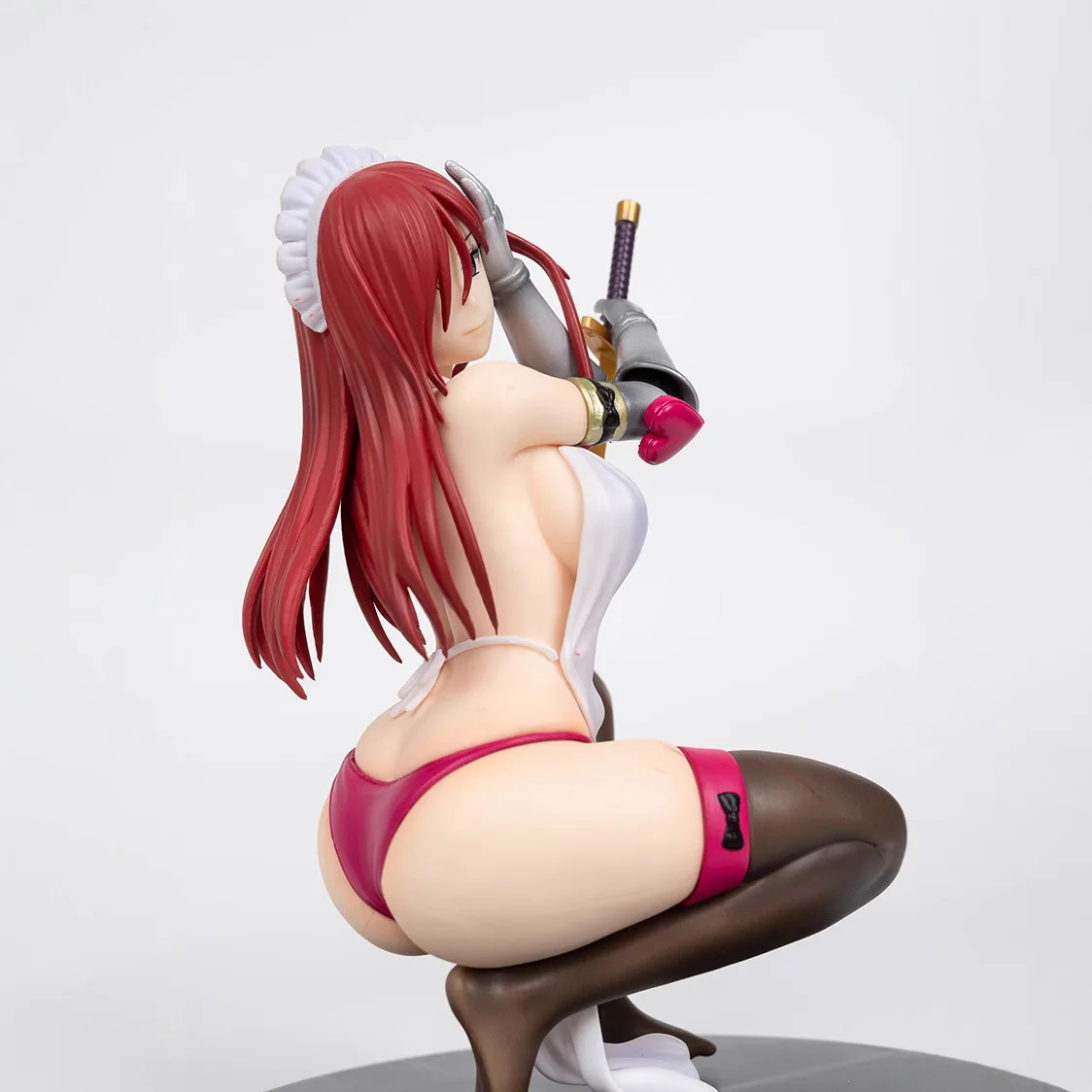 18CM Fairy Tail Erza Scarlet UnionCreative Bunny Ver Girl Figur PVC Action Anime Modell Erwachsene Sammlerpuppen Spielzeug Geschenke