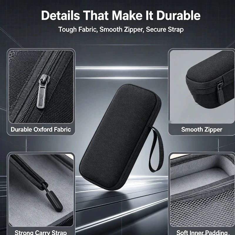 For Xiaomi Car Inflator Hard EVA Carry Case Shockproof Storage Box for Portable High Pressure Electric Air Inflator Pump Shell