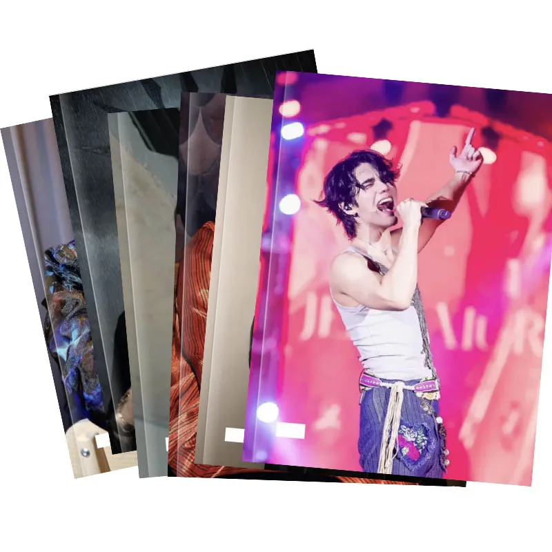 Thail Star JeffSatur Jeff Satur HD Photobook Set With Mini Card Sticker Lomo Wallet Card Photo Album Art Book Picturebook