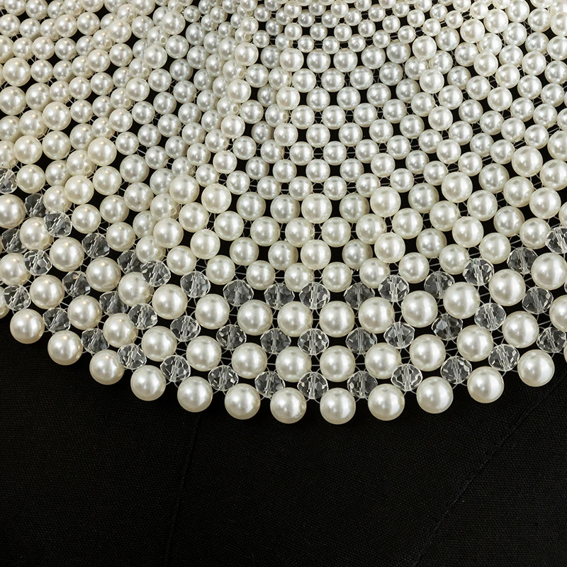 Crystals Bead Wedding  Jewelry Necklaces Accessories for Girls Evening Dress Shawl Bridal Shoulders Chain