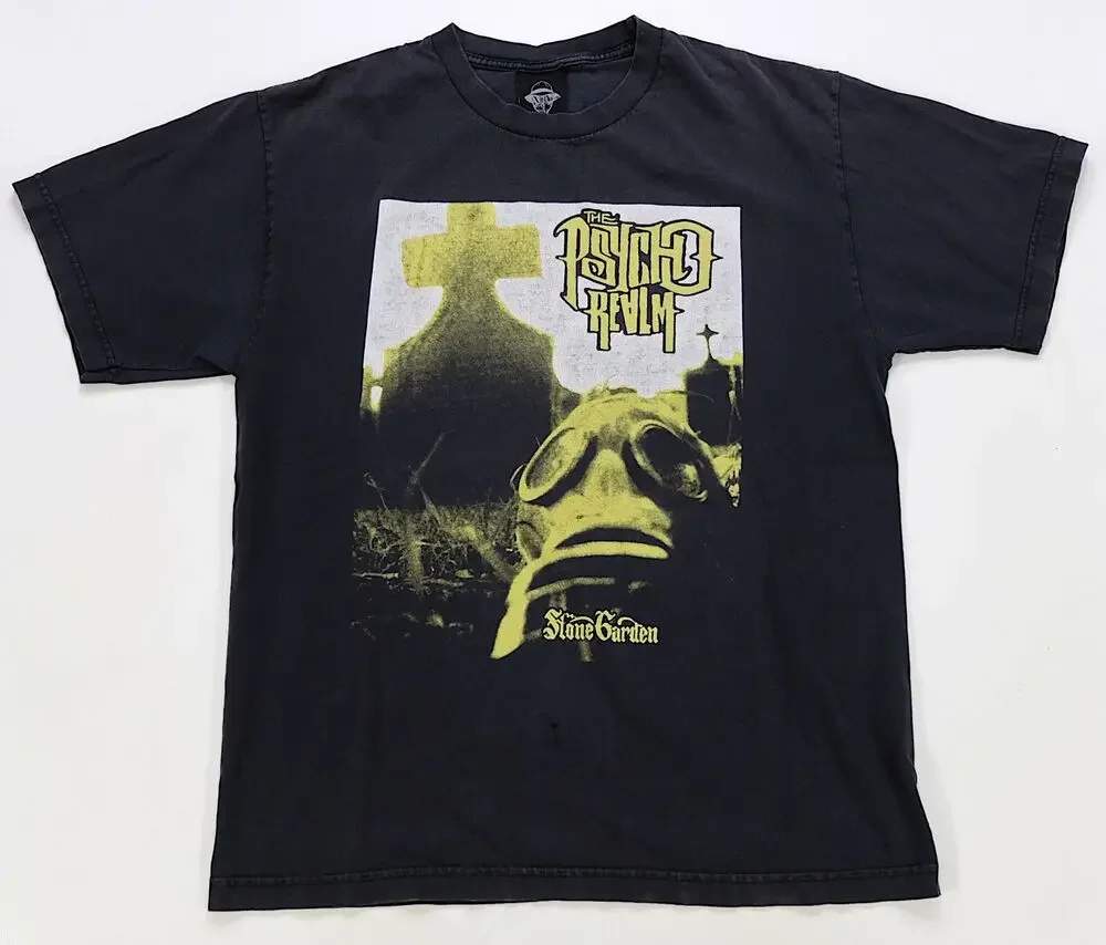 

Rare Vintage The Psycho Realm Stone Garden 1997 T Shirt 90s Hip Hop Rap Group(1)