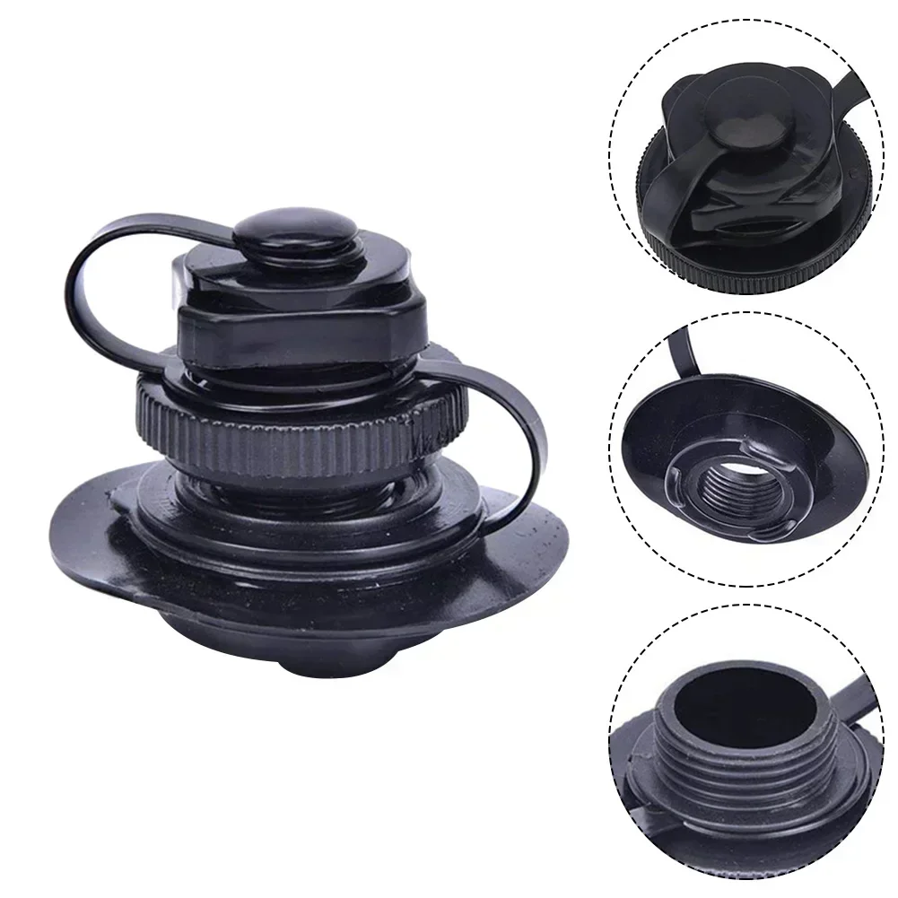 1pc Air Valve For Intex Inflatable Boat/Jilong Fishing Boat/ Airbed Octagonal Gas Valve 2-in-1 38g/set Screw Valve