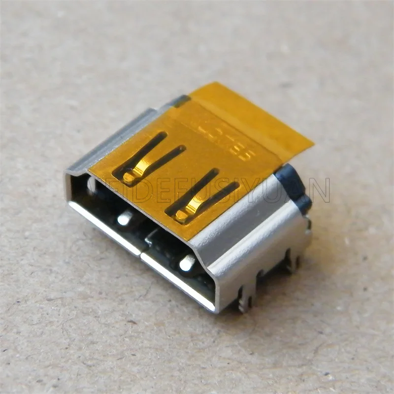 Nuevo conector HDMI para Lenovo G460 G465 G560 G565 placa base de ordenador portátil conector de puerto de 19 pines