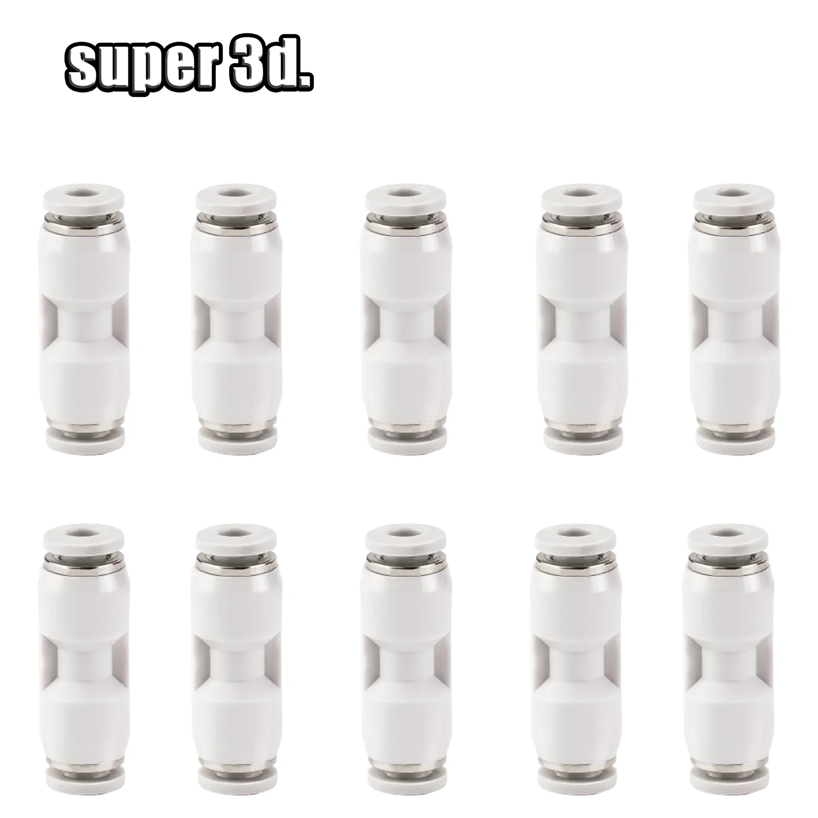 

Bambu PTFE Tube 3D Printer Connector Pneumatic For Bambu Lab P1s/P1P/X1c/X1E PTFE Tube 3D Printer Connector PTFE Tube Connectors