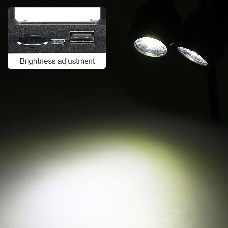 Imagem -04 - Microscópio Portátil Lâmpada para Solda Dual Light Source Iluminação Brilho Ajustável Bendable Bracket Mg1600