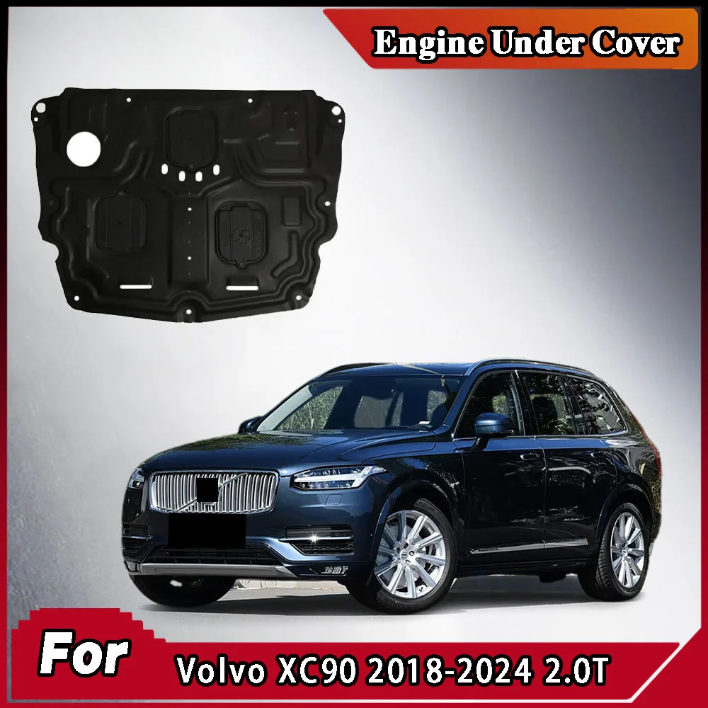 

For Volvo XC90 2018-2024 2.0T Engine Chassis Shield Splash Bottom Protection Board Car Accessories Under Cover