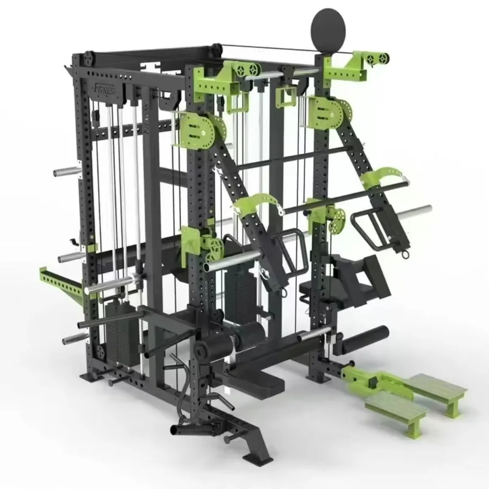 Smith Machine, Squat Rack, Strength Training Equipment, Weight Training, Fitness Equipment for Gym and Home